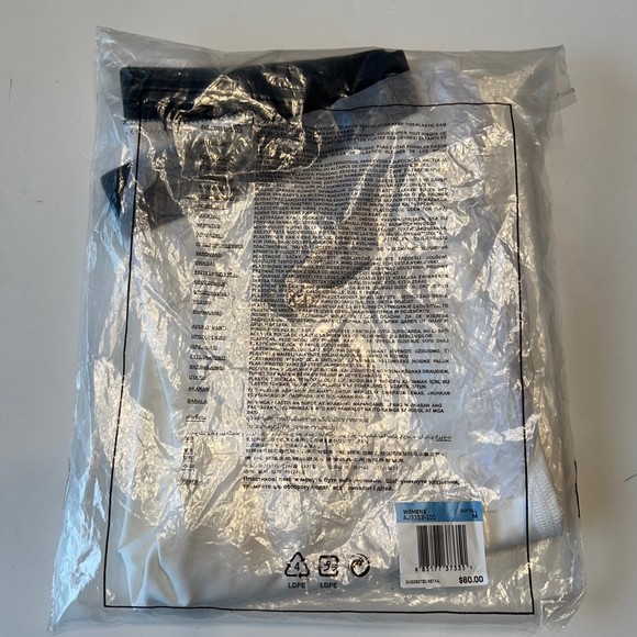 NEW Nike Pro Compression Pants Women's Medium White Gray Gym Training Stretch - Picture 6 of 6